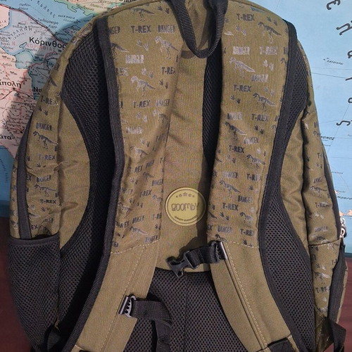 Goomby "Danger T-Rex" school backpack like new