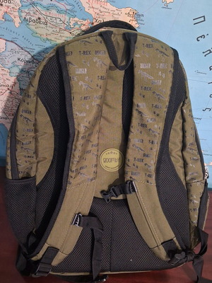 Goomby "Danger T-Rex" school backpack like new