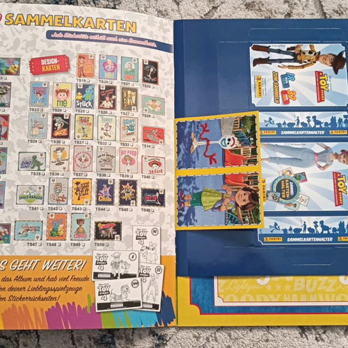Panini Toy Story 4 2019 album new, German edition