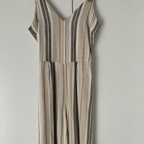 One-piece jumpsuit used, size S, beige