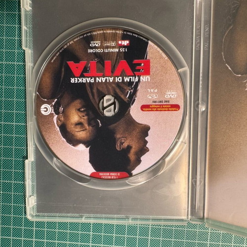 Evita DVD with film and CD with soundtrack in very good condition