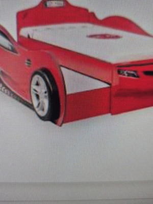 Cilek Race children's bedroom set like new with storage bed, desk, and mattress