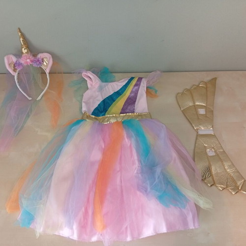 Unicorn 1007 Carnival Costume Size 6 like new by Clown Republic