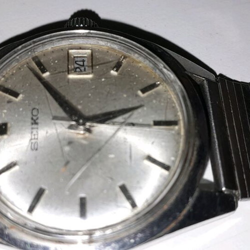 Seiko 17 Rubins wristwatch used manual men's waterproof 1960
