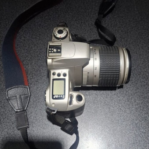 Canon EOS 300 Analog Camera like new with 28-90mm Lens and Sunpak Flash