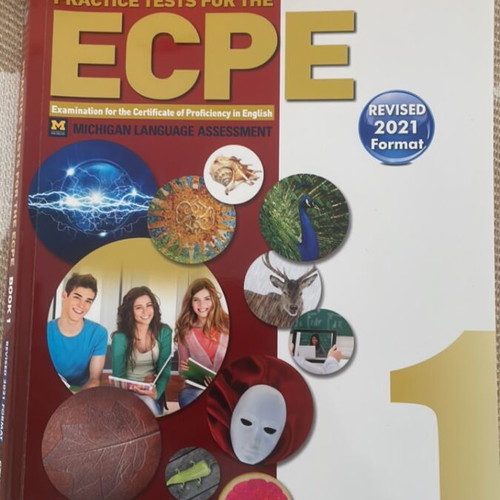 Proficiency Michigan book set like new, 2 books