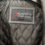 Authentic leather jacket used, black, size M/L
