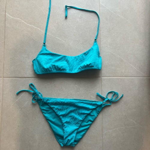 Calzedonia bikini turquoise size M new