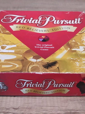 Επιτραπέζιο παιχνίδι Trivial Pursuit Red Believers Edition μεταχειρισμένο