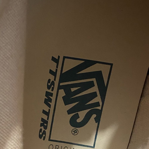 Vans Vault x TTSWTRS UA OG Style 24 NTC LX sneakers size 40 like new, beige with tattoo designs