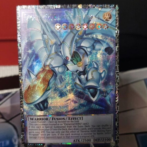 Favorite Hero Shining Flare Wingman proxy card