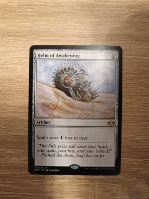Helm of Awakening MTG card mint condition