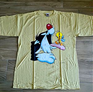 Vintage T-Shirt Tweety & Sylvester Looney Tunes 1998