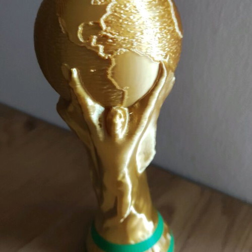 World Cup trophy figurine 3d printed new, height 17 cm