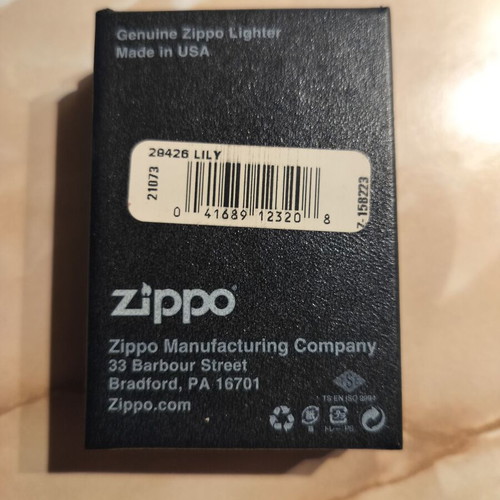 Zippo 29426 Lily – Brand New / Unused