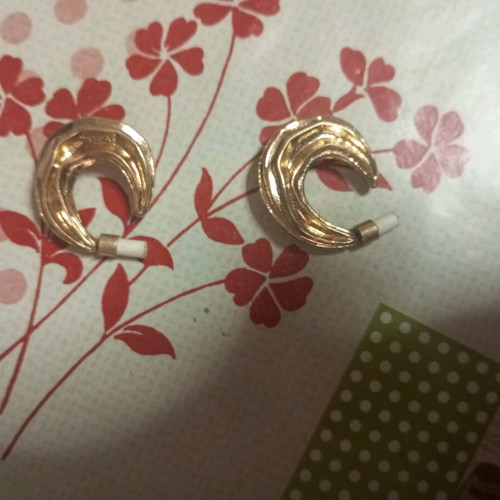 Zara gold-plated earrings like new