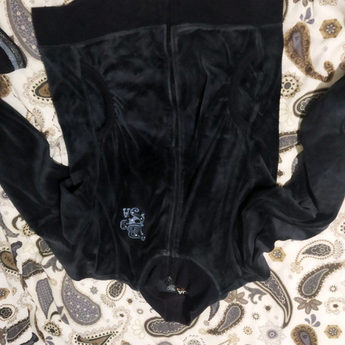 Velvet blue jacket used medium BDA
