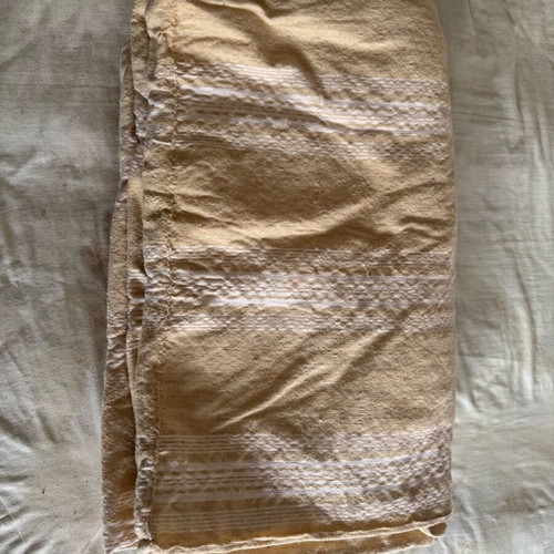 Woven wool blankets new, set of 2, dimensions 2.50x2.40 and 2.10x1.90