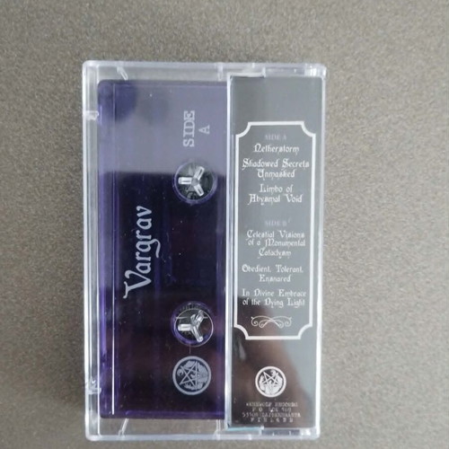 Vargrav Netherstorm EVIL-046-MC cassette tape like new, metal