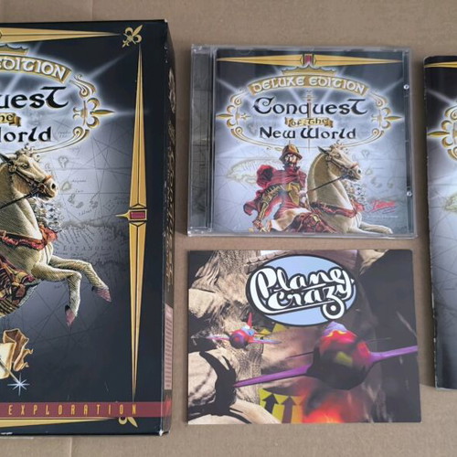 Conquest Of The New World Deluxe Edition PC CD-ROM like new