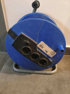 Extension cord reel 50m 3X1.5 like new