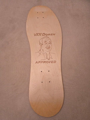 Vans Family Steve Van Doren Approved дървен скейтборд дек 71x23см