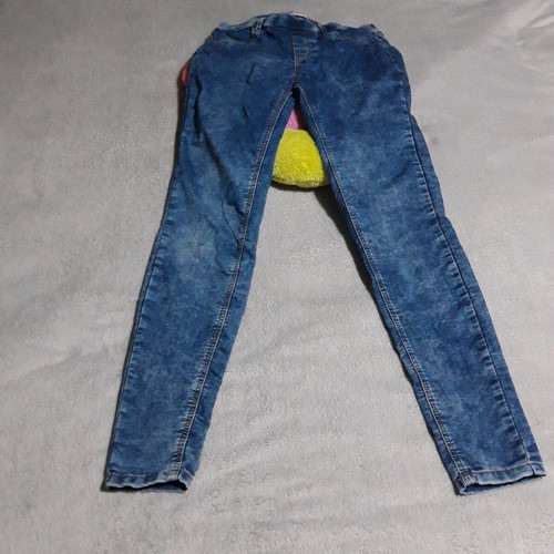 Pull & Bear Women's Blue Faded Leggings Medium like new