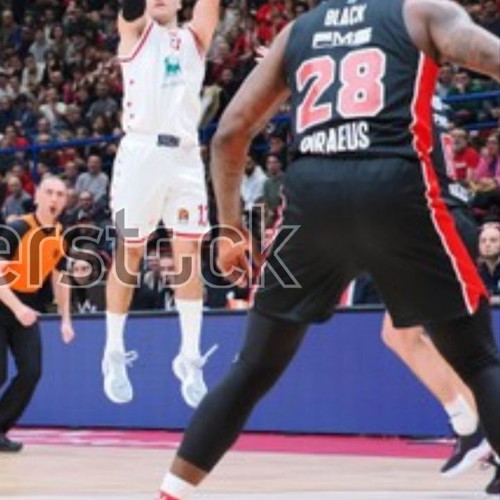 Olympiacos match worn basketball jersey 2022-23