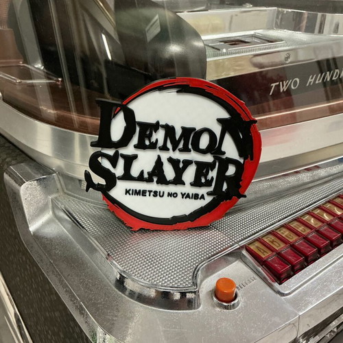 Demon Slayer logo decorative item new, PLA