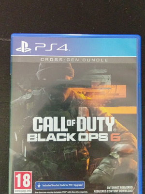 Call of Duty Black Ops 6 PS4 game, like new