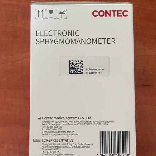 Contec 08E Arm Blood Pressure Monitor new with LED display