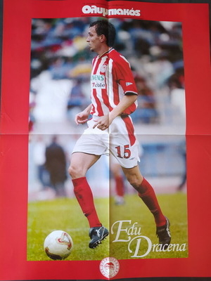 Olympiacos double poster used