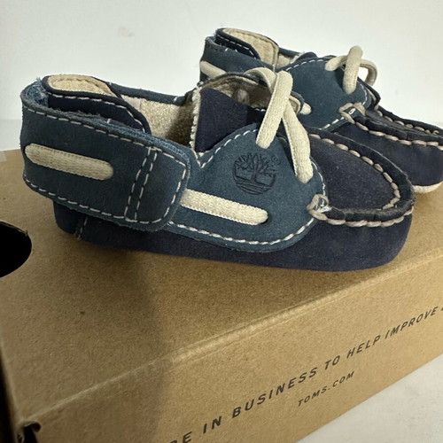 Timberland Baptism Baby Shoes Like New