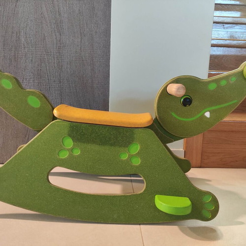 PlanToys rocking alligator like new