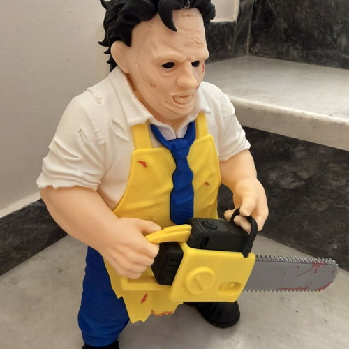 Leatherface The Texas Chainsaw Massacre 3D printed figure 30 cm