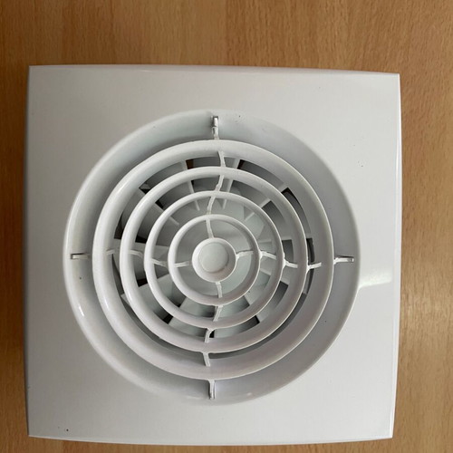 Bathroom wall fan 100mm white like new