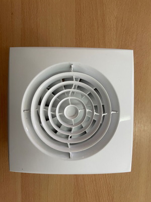 Bathroom wall fan 100mm white like new