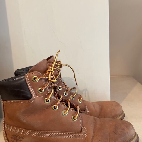 Timberland boots used brown size 38 leather