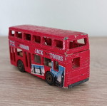 Αυτοκινητάκι Matchbox London Bus 1981 μεταχειρισμένο, Union Jack Tours