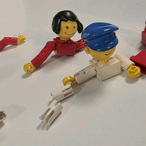 Lego figures used, old