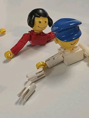 Lego figures used, old