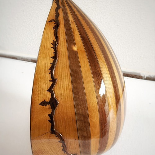 Handmade Tetrahordo Bouzouki with 200-Year-Old Robert College Wood