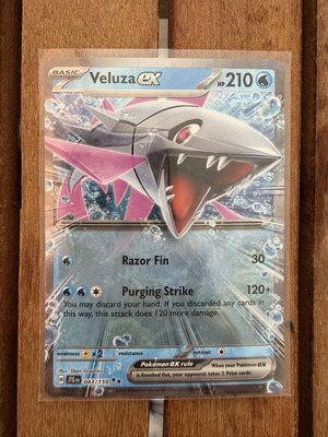 Pokemon TCG Veluza ex #043 JTG like new