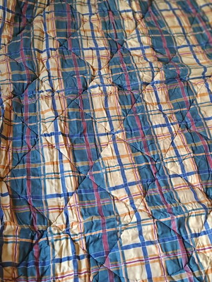 Multicolored quilt like new