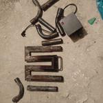 Fireplace air heater used
