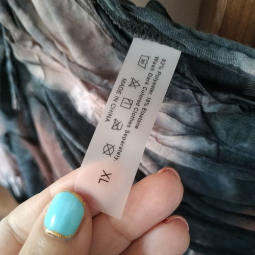 Short elastic skirt unique, size XL, new