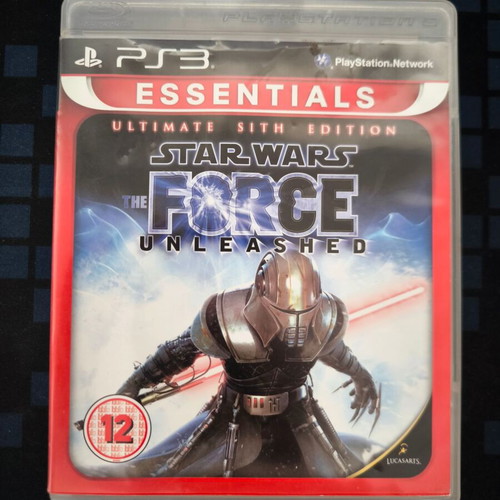 Star Wars The Force Unleashed Ultimate Sith Edition PS3 game mint
