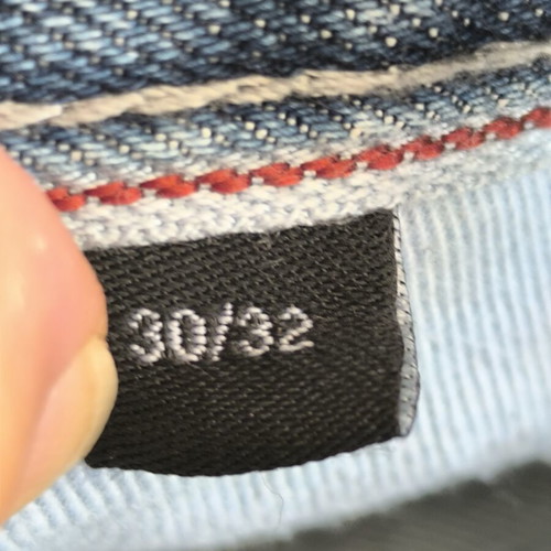 C&A men's jeans size S-M, like new, 100% cotton, blue