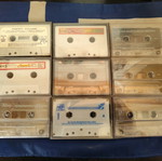 Cassette tapes used, various