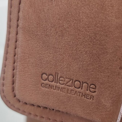 Collezione leather handbag used, brown